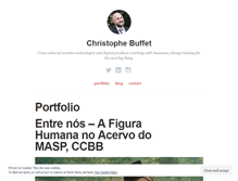 Tablet Screenshot of christophebuffet.com